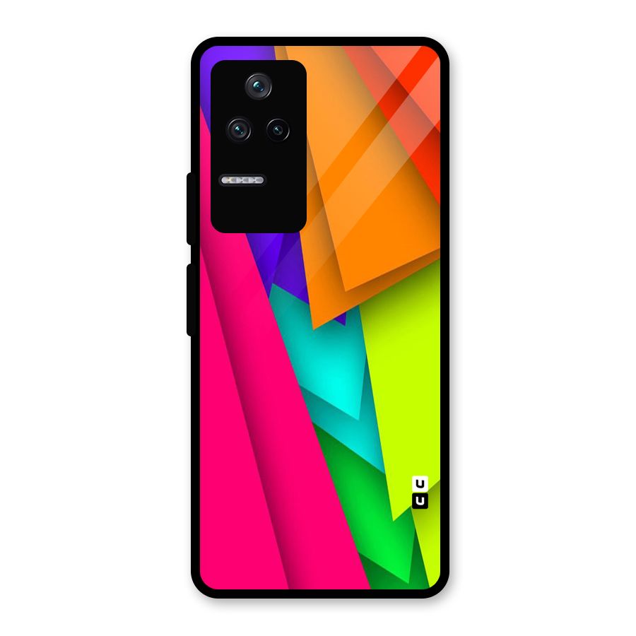 Bring In Colors Glass Back Case for Poco F4 5G