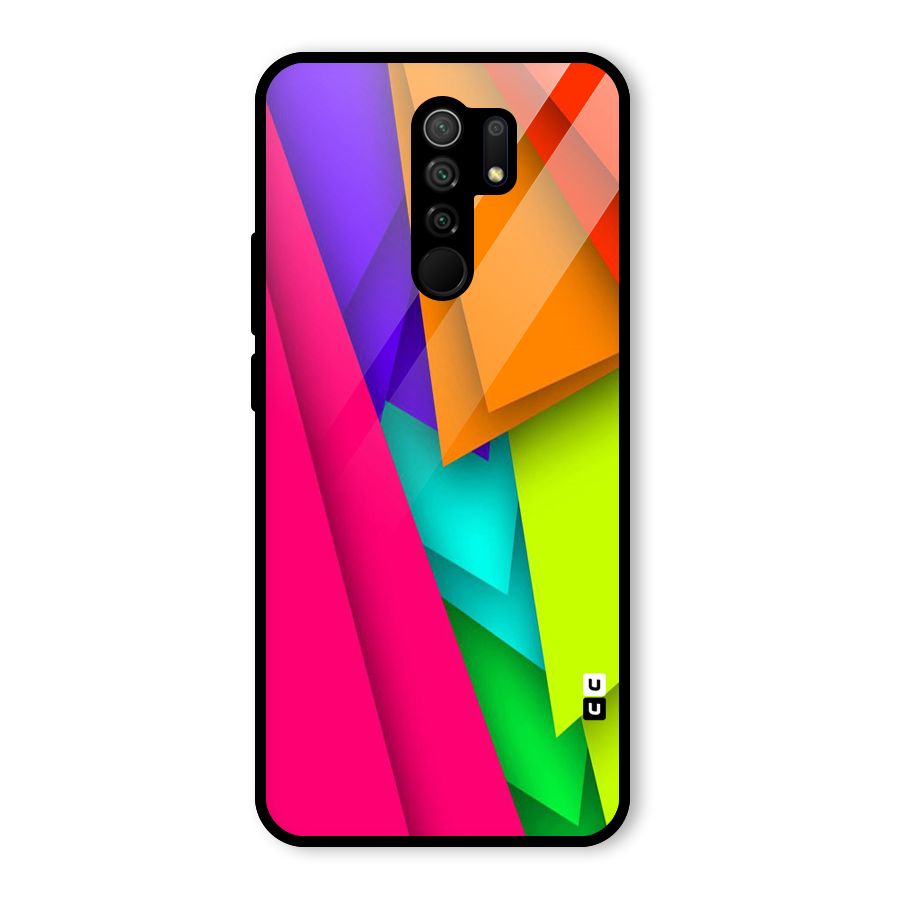 Bring In Colors Glass Back Case for Poco M2