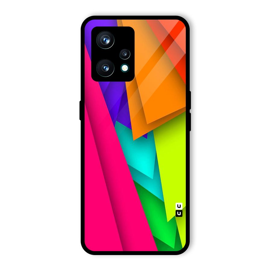 Bring In Colors Glass Back Case for Realme 9 Pro Plus 5G