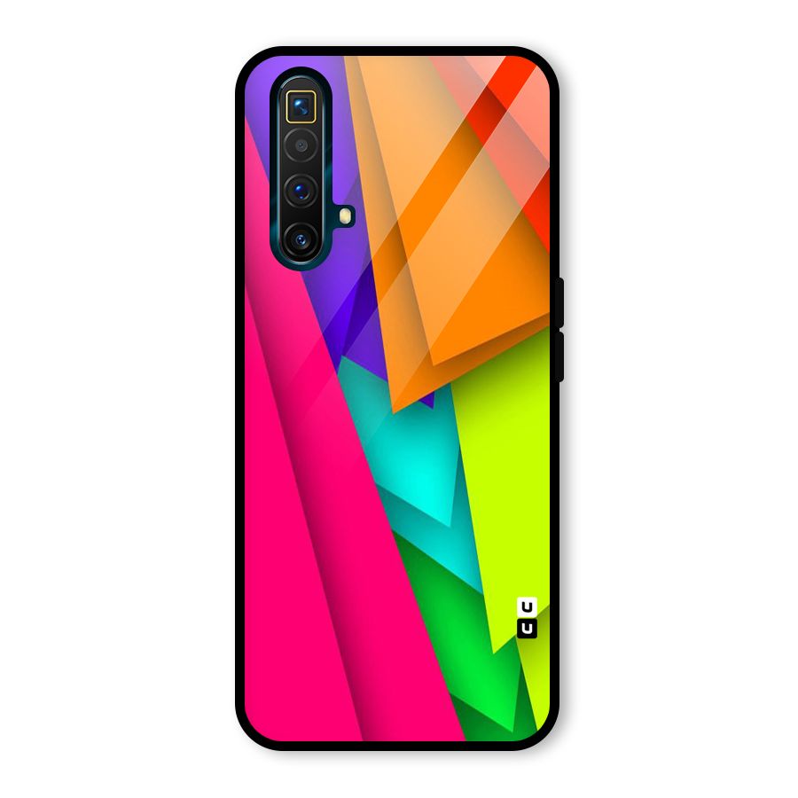 Bring In Colors Glass Back Case for Realme X3