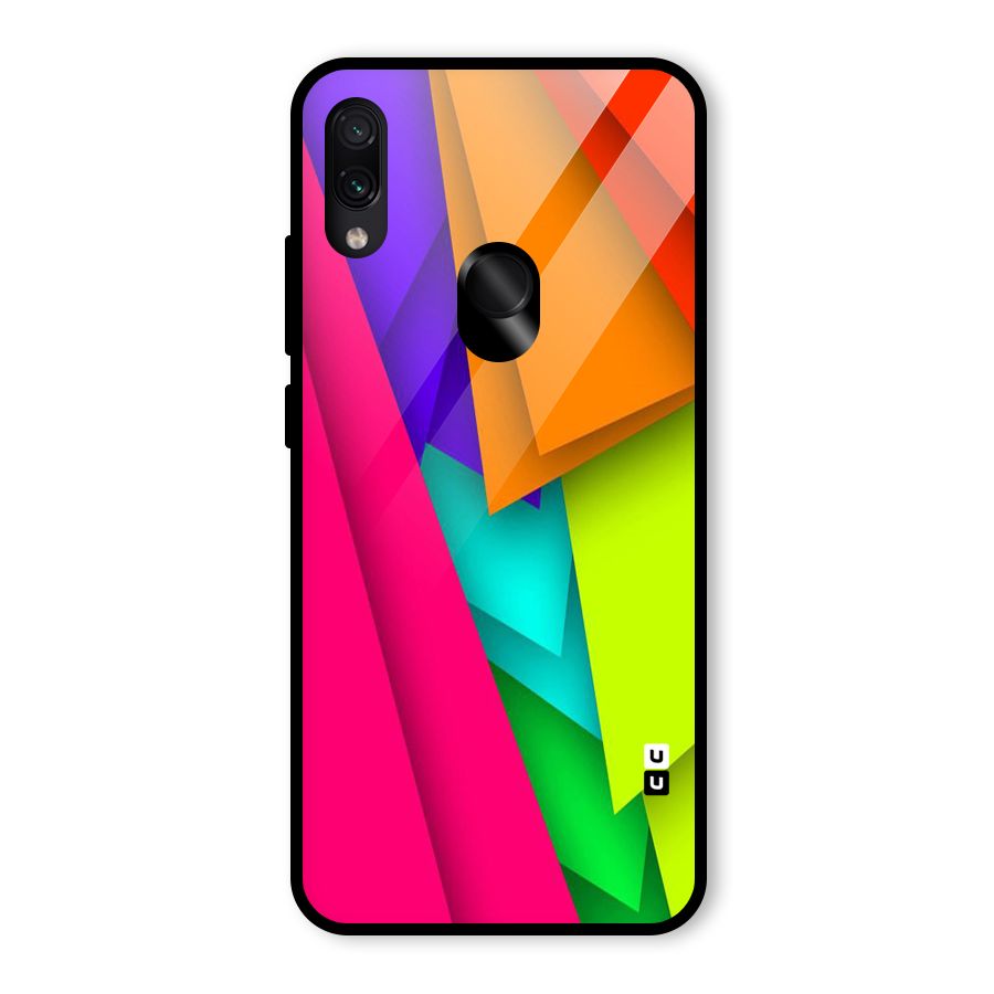 Bring In Colors Glass Back Case for Redmi Note 7