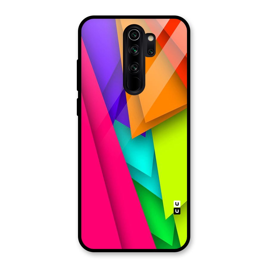 Bring In Colors Glass Back Case for Redmi Note 8 Pro