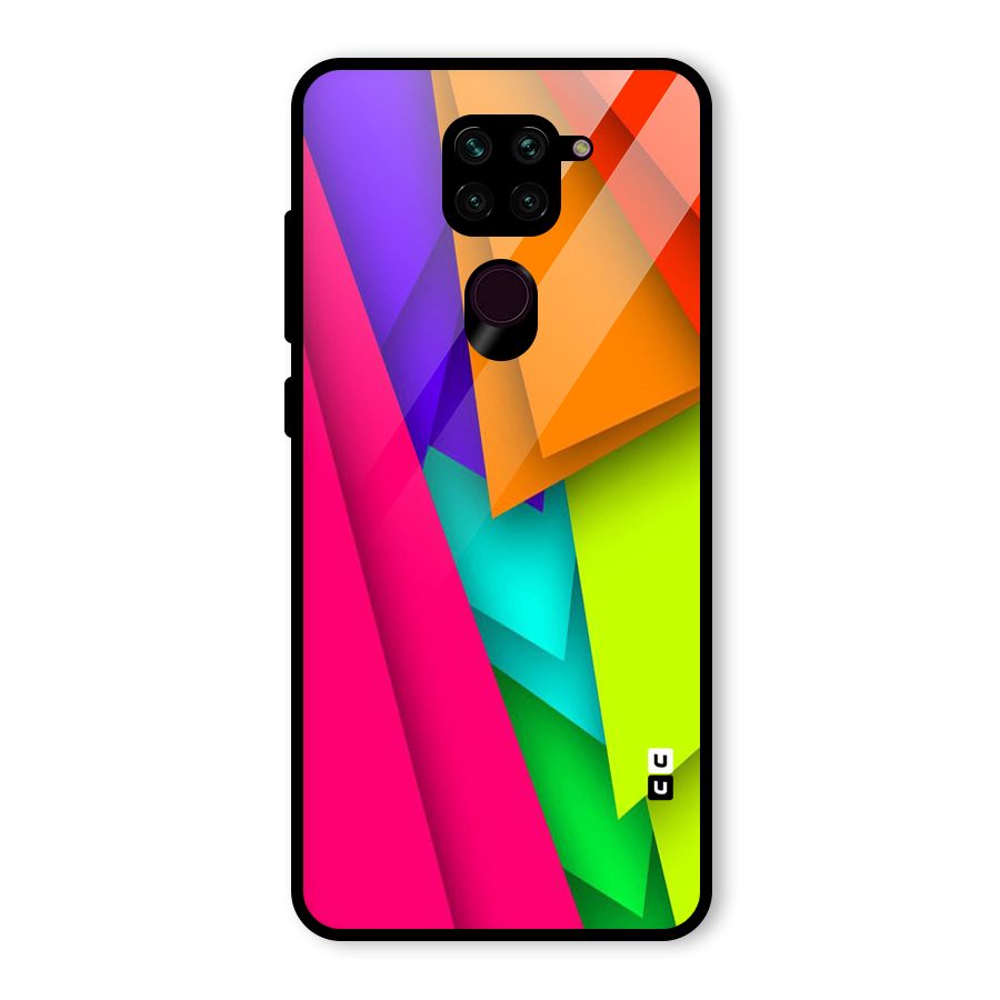 Bring In Colors Glass Back Case for Redmi Note 9