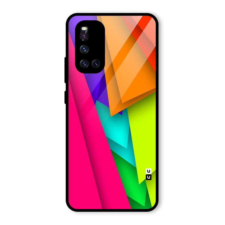 Bring In Colors Glass Back Case for Vivo V19