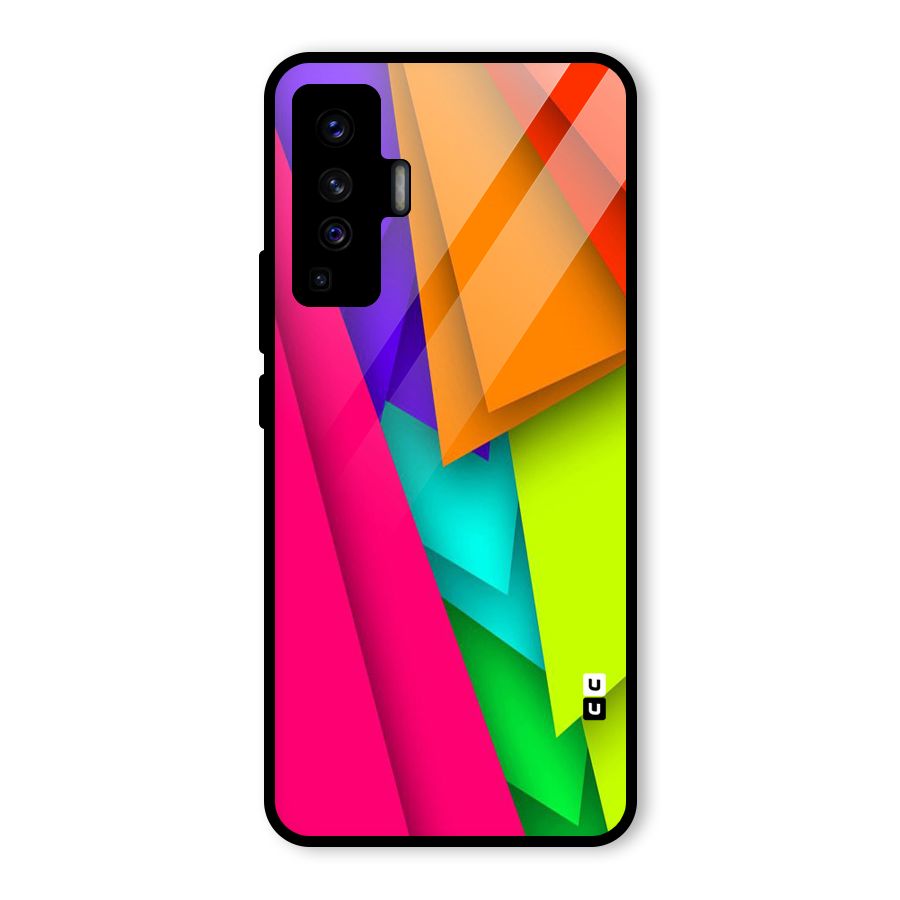 Bring In Colors Glass Back Case for Vivo X50