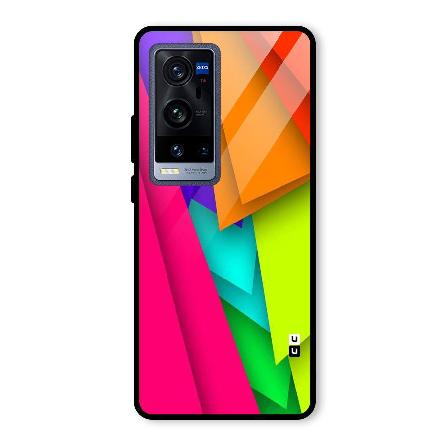 Bring In Colors Glass Back Case for Vivo X60 Pro Plus