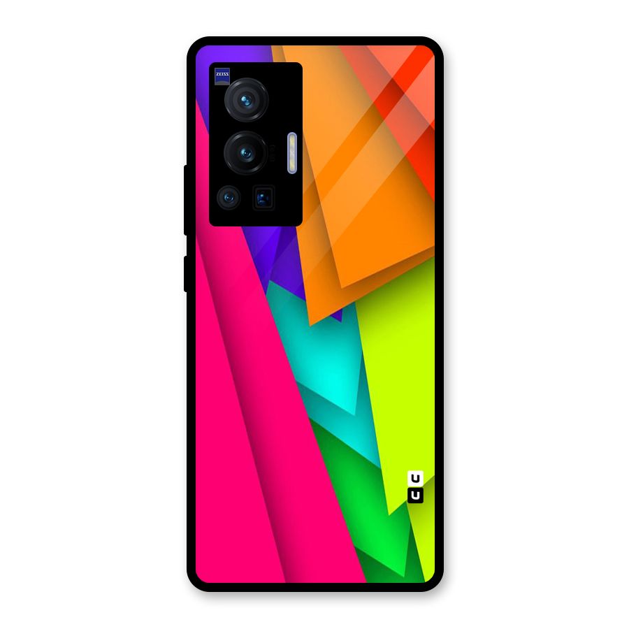 Bring In Colors Glass Back Case for Vivo X70 Pro