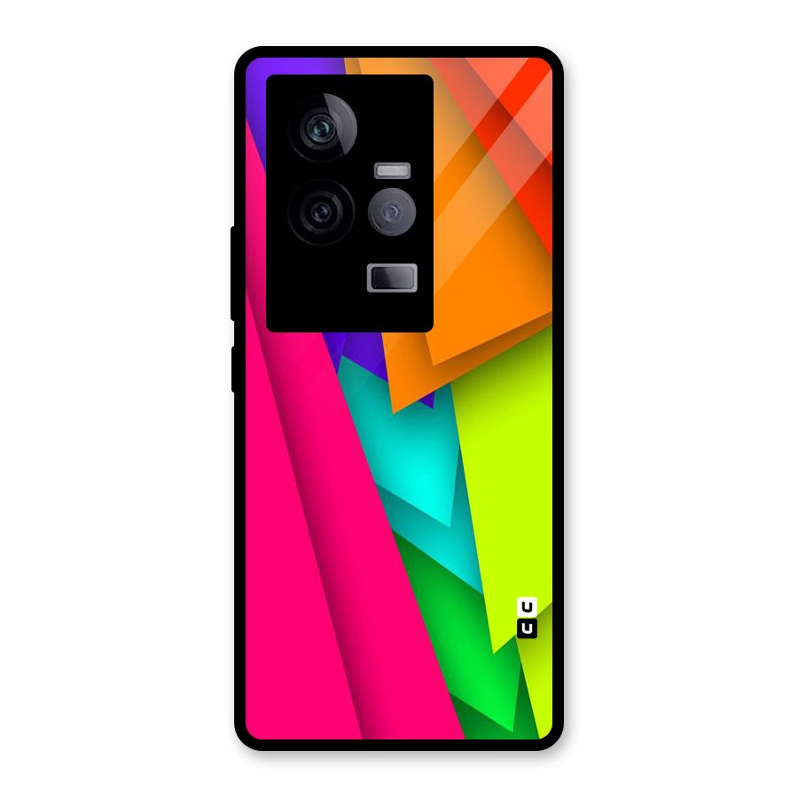 Bring In Colors Glass Back Case for Vivo iQOO 11 5G