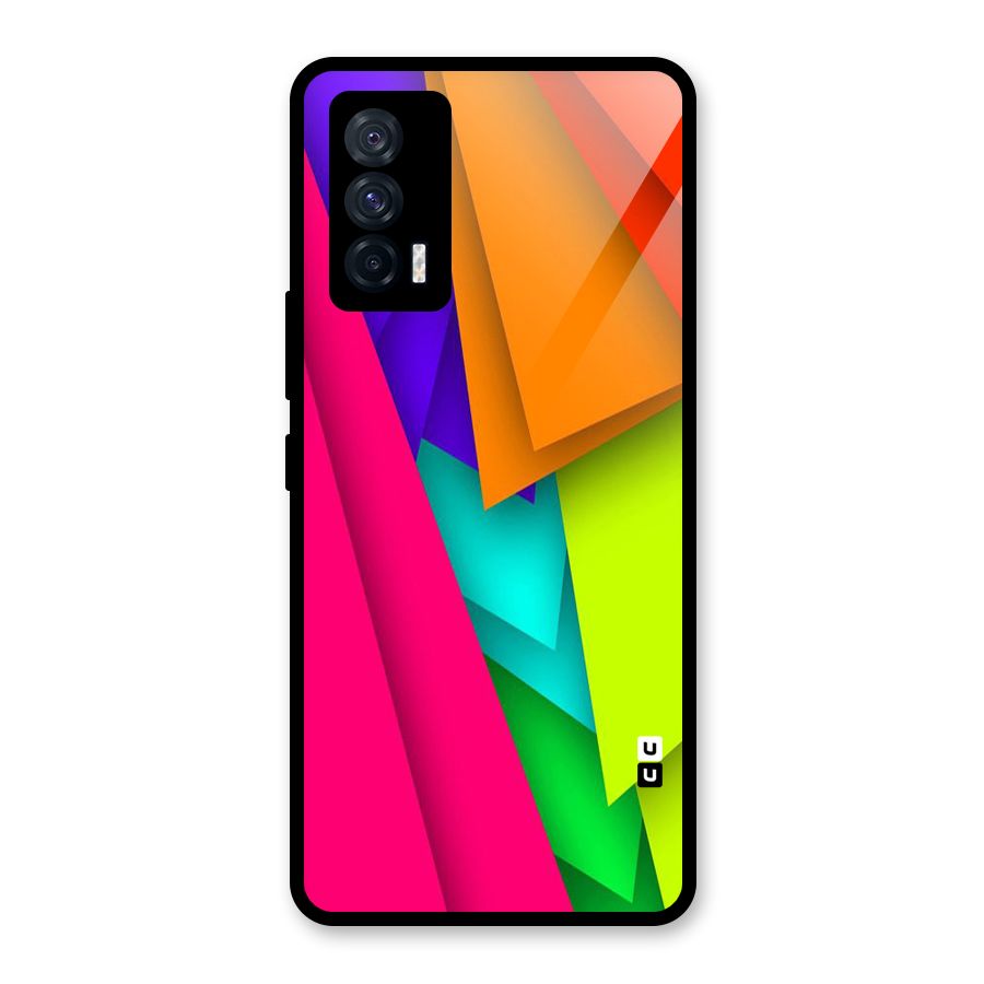 Bring In Colors Glass Back Case for Vivo iQOO 7 5G