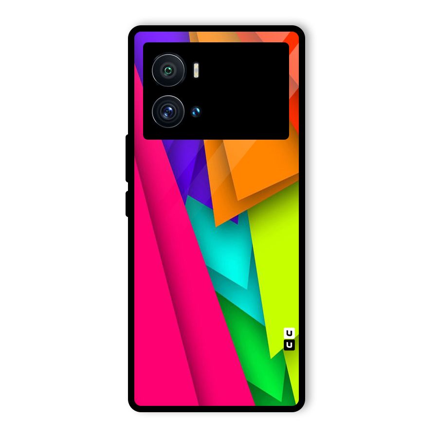 Bring In Colors Glass Back Case for Vivo iQOO 9 Pro