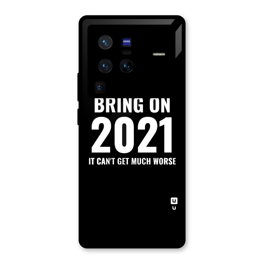 Bring On 2021 Glass Back Case for Vivo X80 Pro