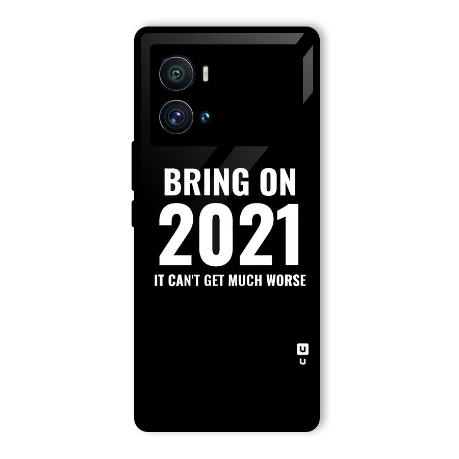 Bring On 2021 Glass Back Case for Vivo iQOO 9 Pro