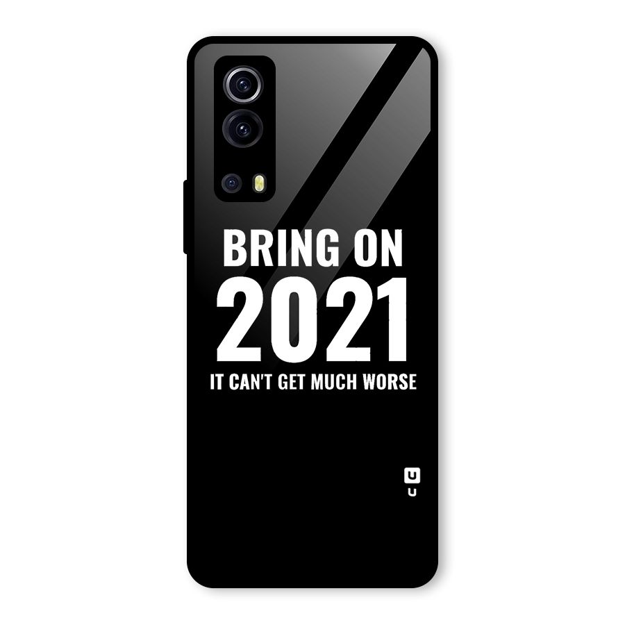 Bring On 2021 Glass Back Case for Vivo iQOO Z3