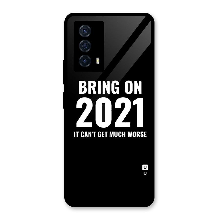 Bring On 2021 Glass Back Case for Vivo iQOO Z5