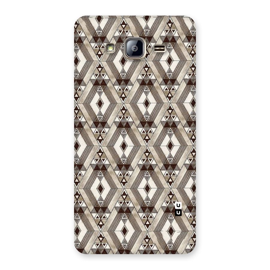 Brown Abstract Design Back Case for Galaxy On5