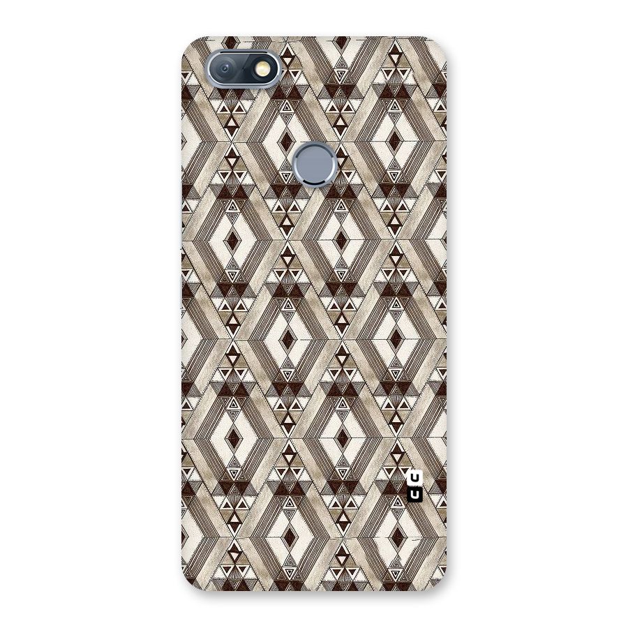 Brown Abstract Design Back Case for Infinix Note 5