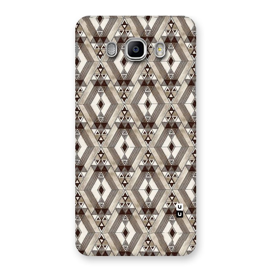 Brown Abstract Design Back Case for Samsung Galaxy J5 2016