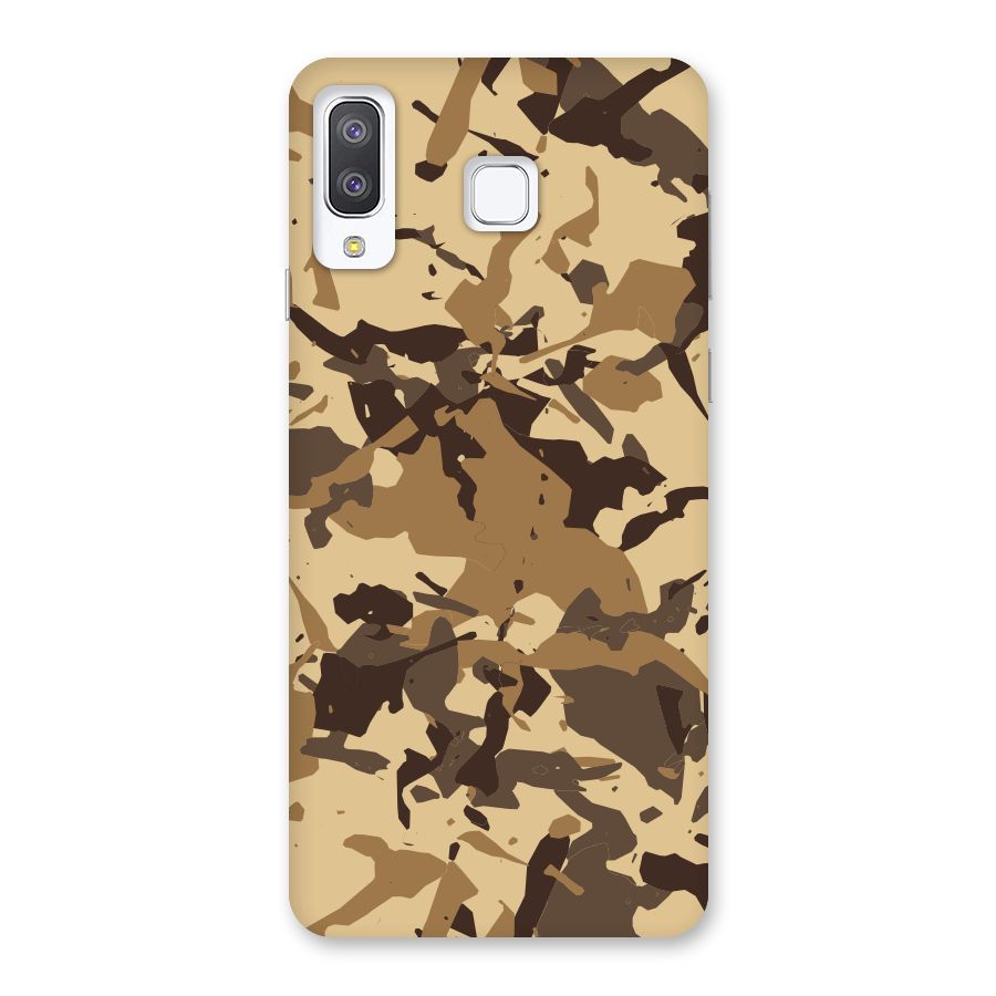 Brown Camouflage Army Back Case for Galaxy A8 Star