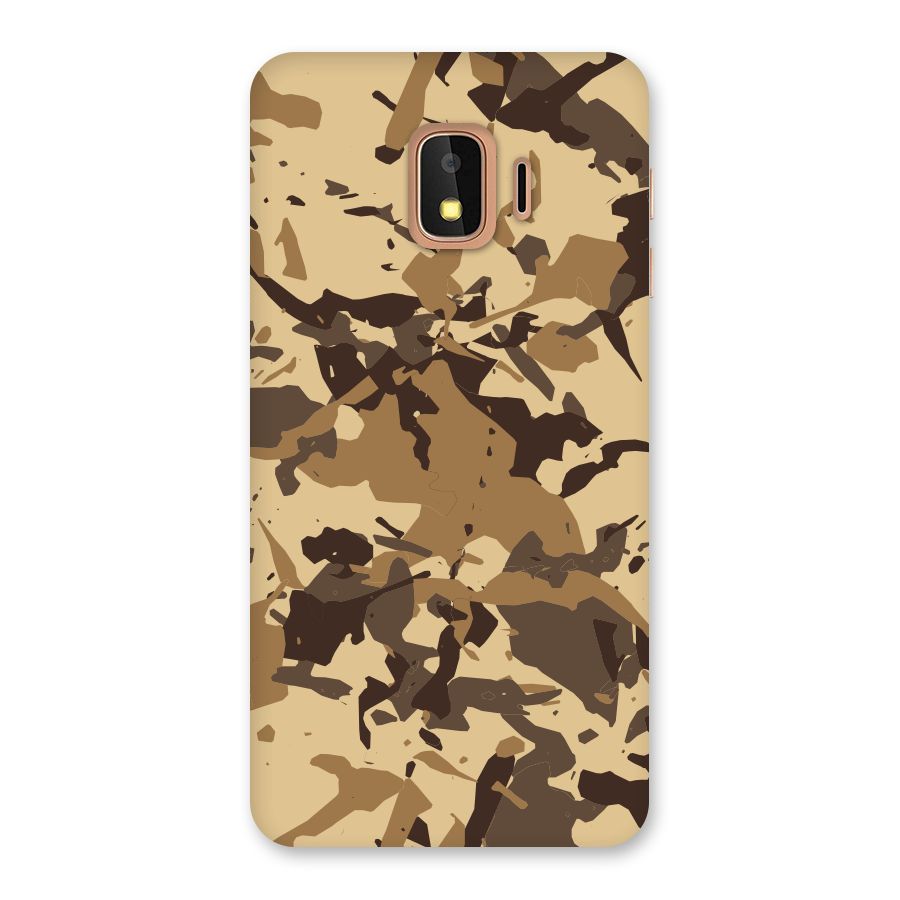 Brown Camouflage Army Back Case for Galaxy J2 Core