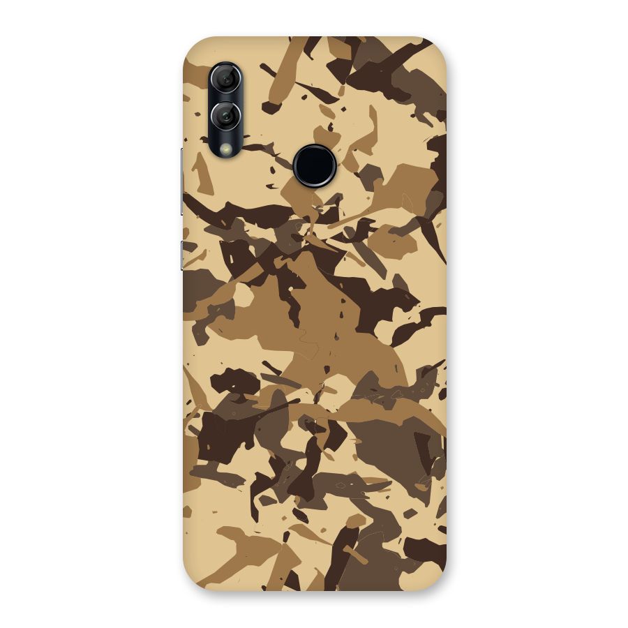 Brown Camouflage Army Back Case for Honor 10 Lite
