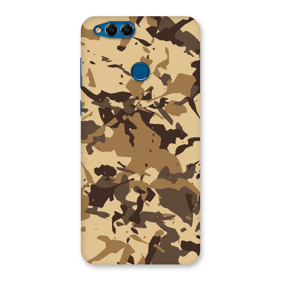 Brown Camouflage Army Back Case for Honor 7X