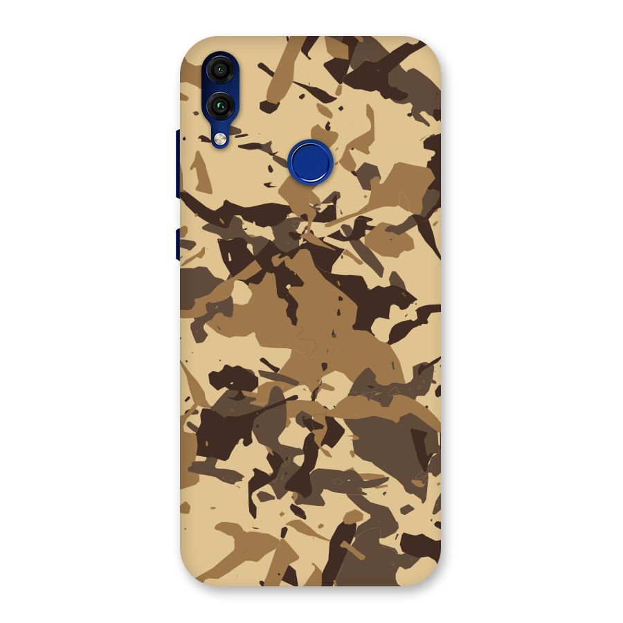 Brown Camouflage Army Back Case for Honor 8C