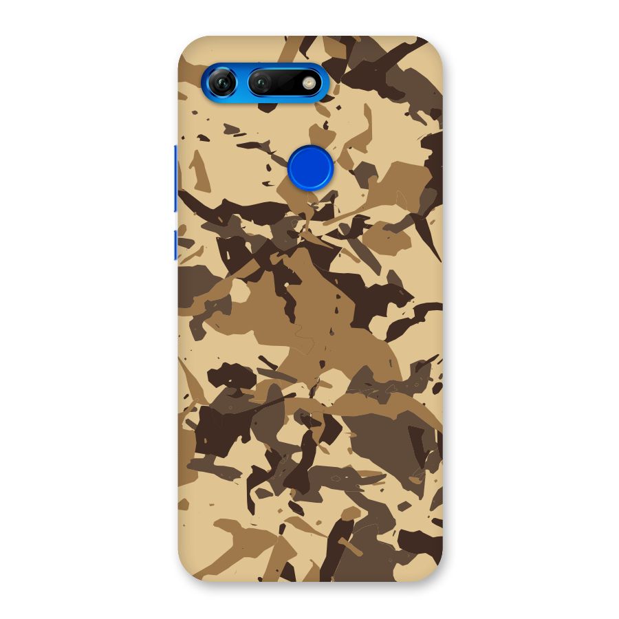 Brown Camouflage Army Back Case for Honor View 20