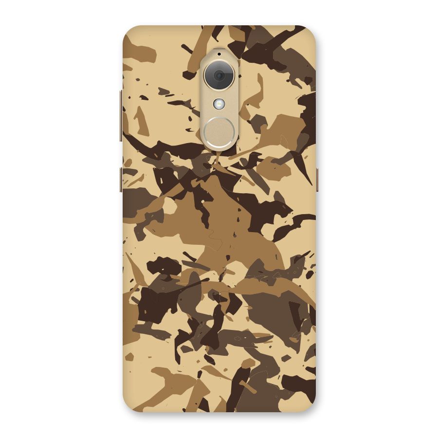 Brown Camouflage Army Back Case for Lenovo K8