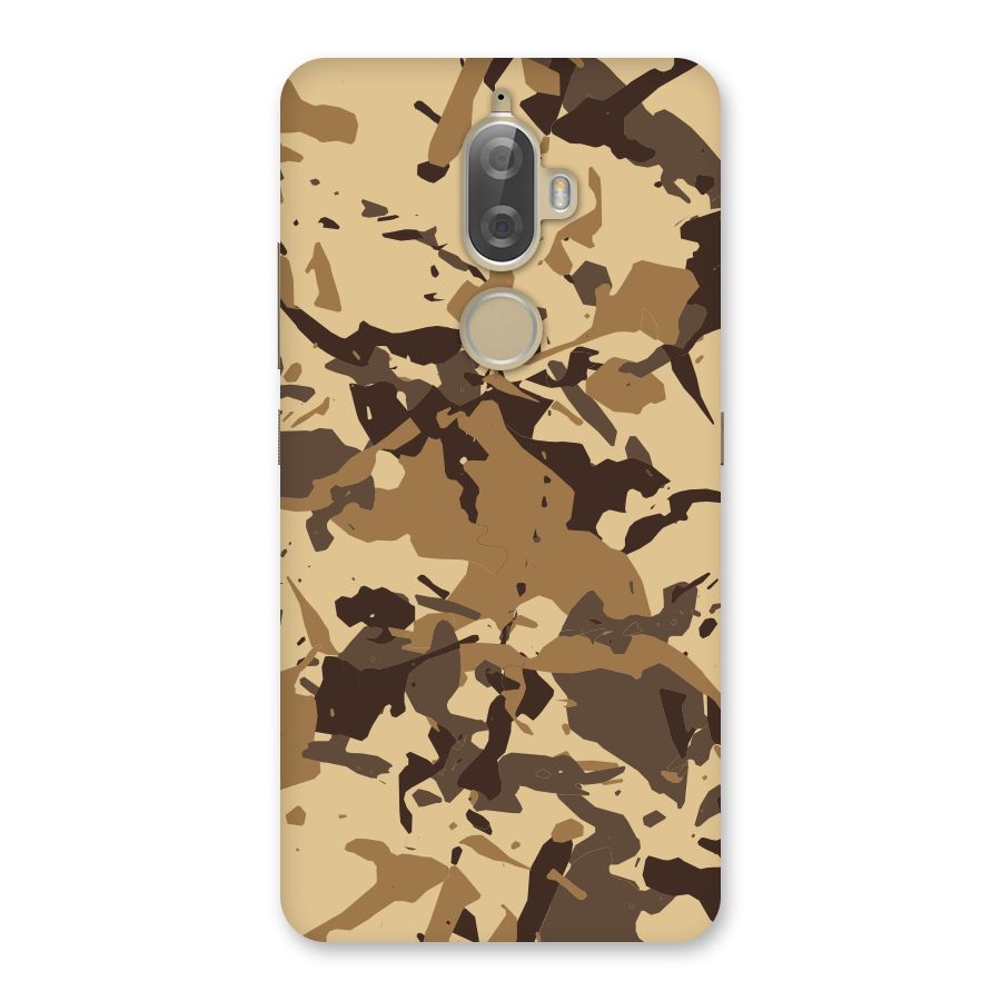 Brown Camouflage Army Back Case for Lenovo K8 Plus