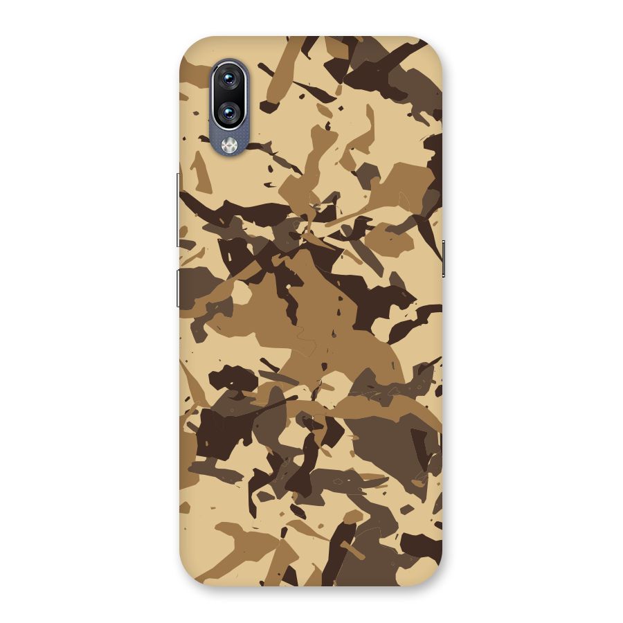 Brown Camouflage Army Back Case for Vivo NEX