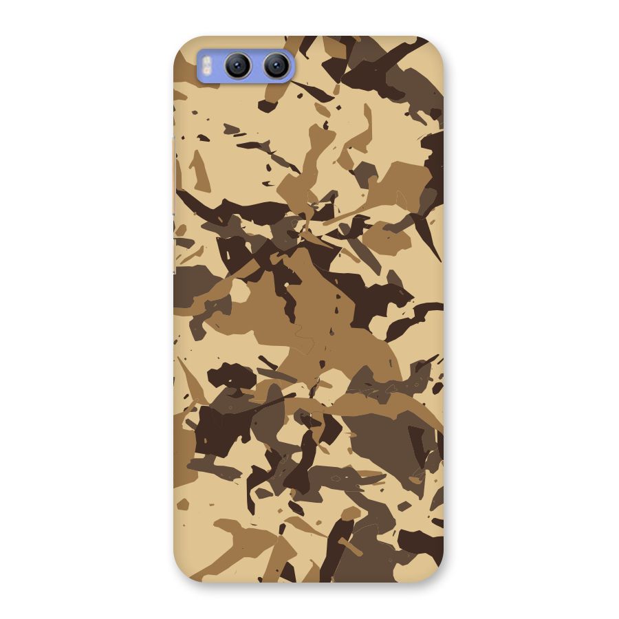 Brown Camouflage Army Back Case for Xiaomi Mi 6