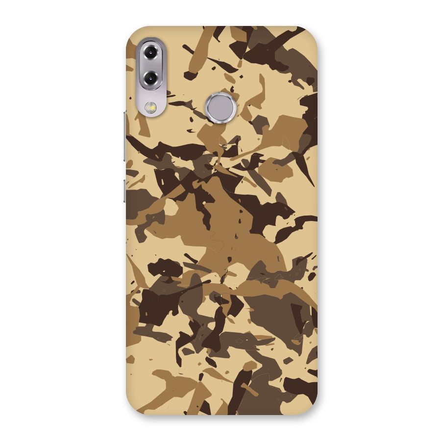 Brown Camouflage Army Back Case for Zenfone 5Z