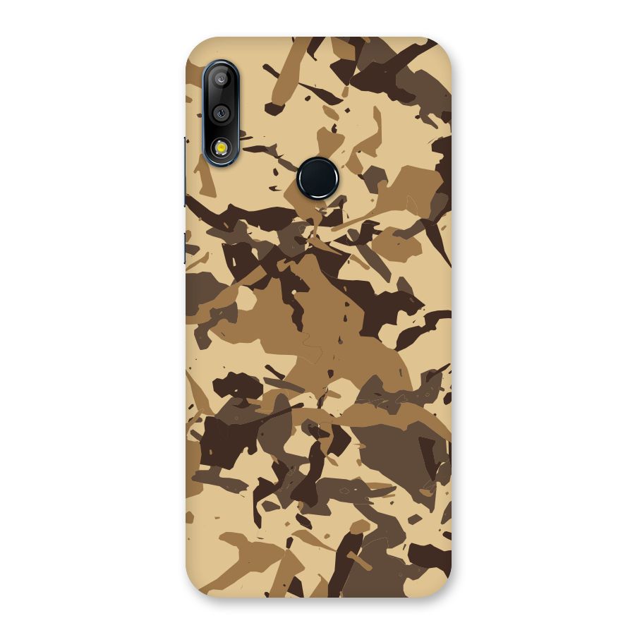Brown Camouflage Army Back Case for Zenfone Max Pro M2