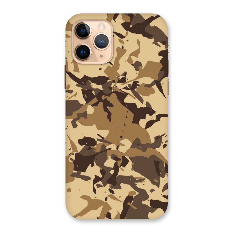 Brown Camouflage Army Back Case for iPhone 11 Pro