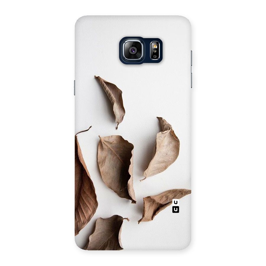 Brown Dusty Leaves Back Case for Galaxy Note 5
