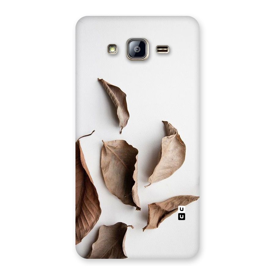 Brown Dusty Leaves Back Case for Galaxy On5
