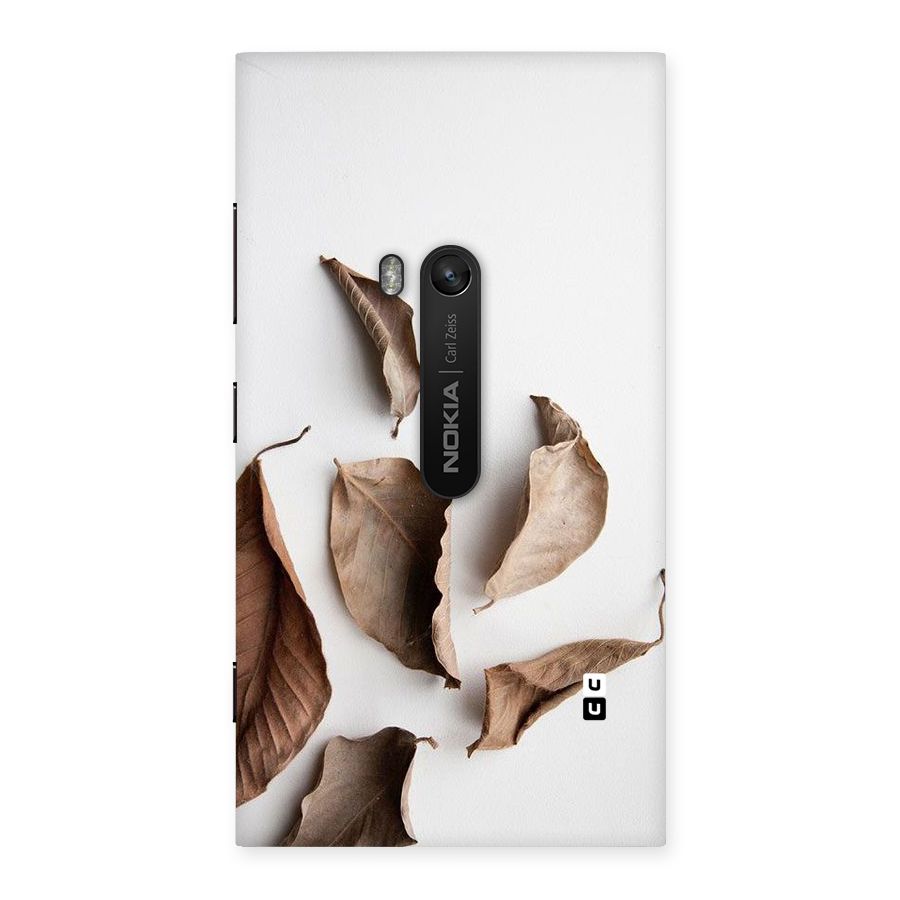 Brown Dusty Leaves Back Case for Lumia 920