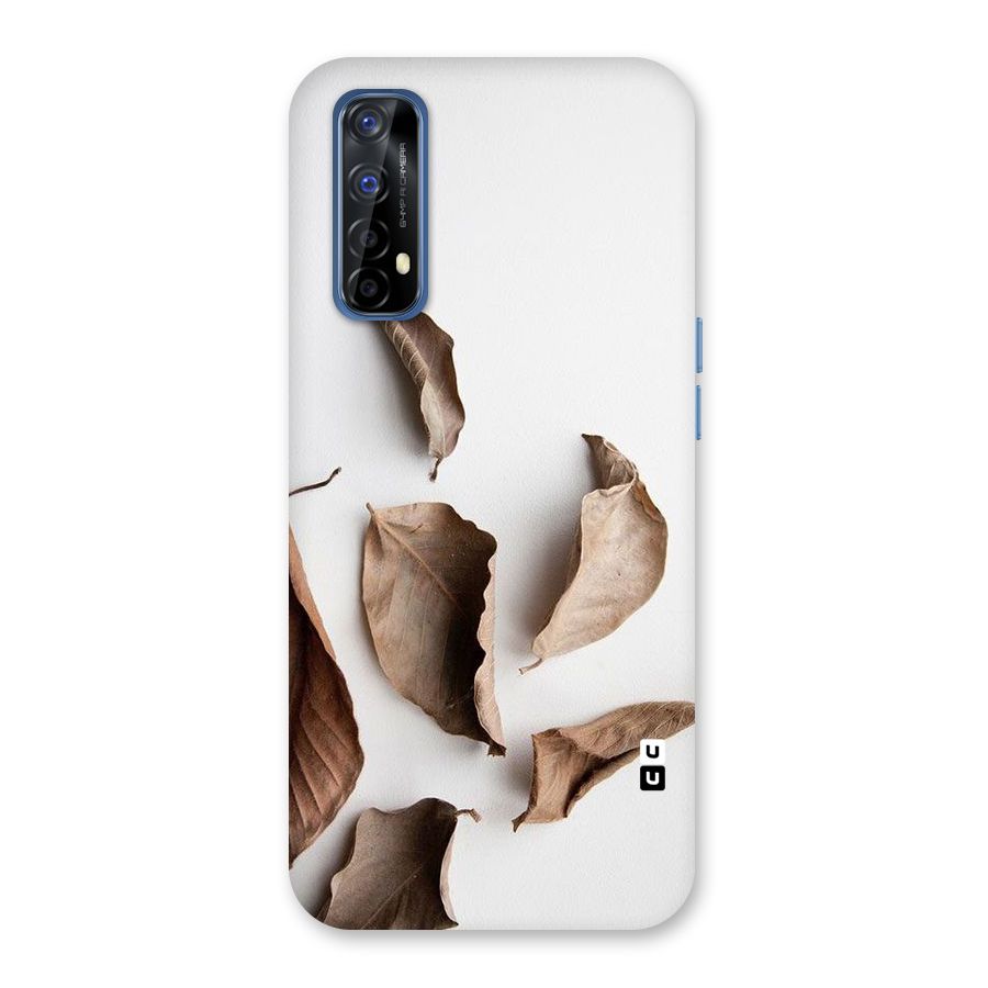 Brown Dusty Leaves Back Case for Realme Narzo 20 Pro