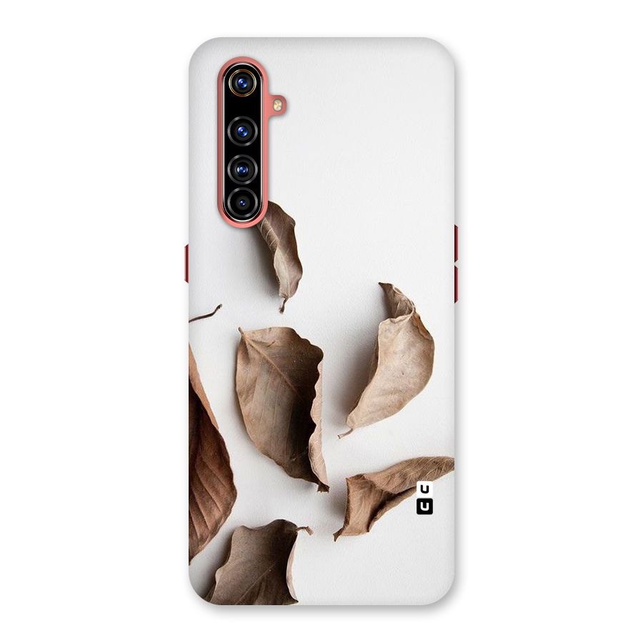 Brown Dusty Leaves Back Case for Realme X50 Pro