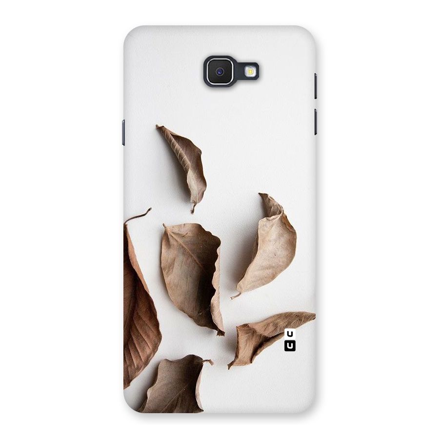 Brown Dusty Leaves Back Case for Samsung Galaxy J7 Prime
