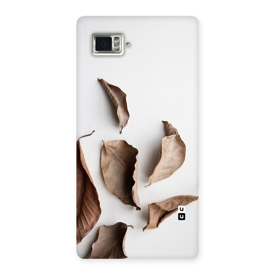 Brown Dusty Leaves Back Case for Vibe Z2 Pro K920