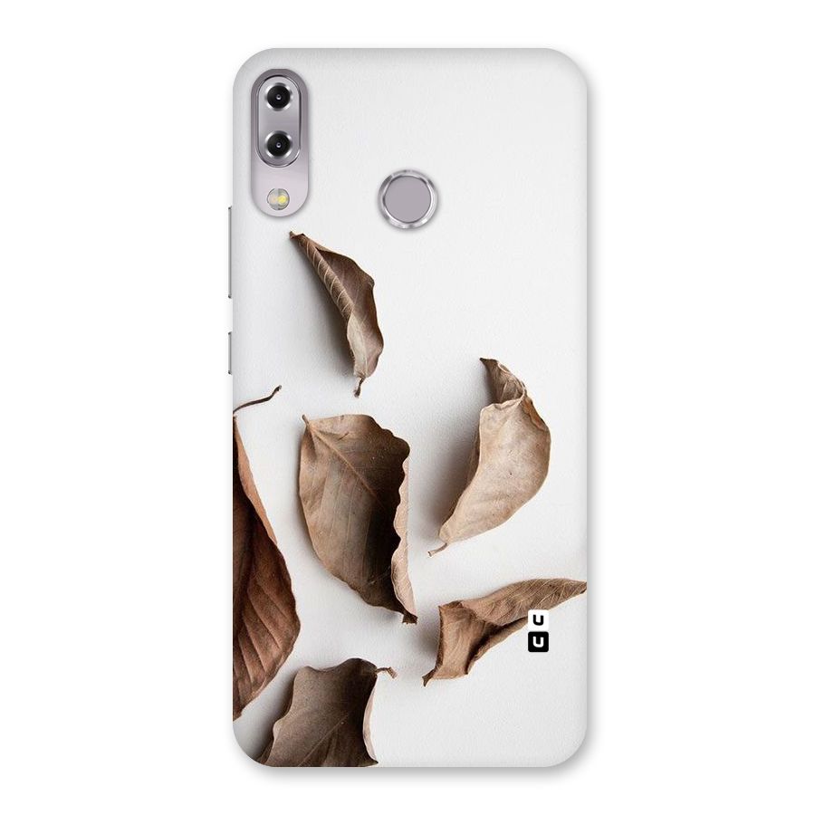 Brown Dusty Leaves Back Case for Zenfone 5Z