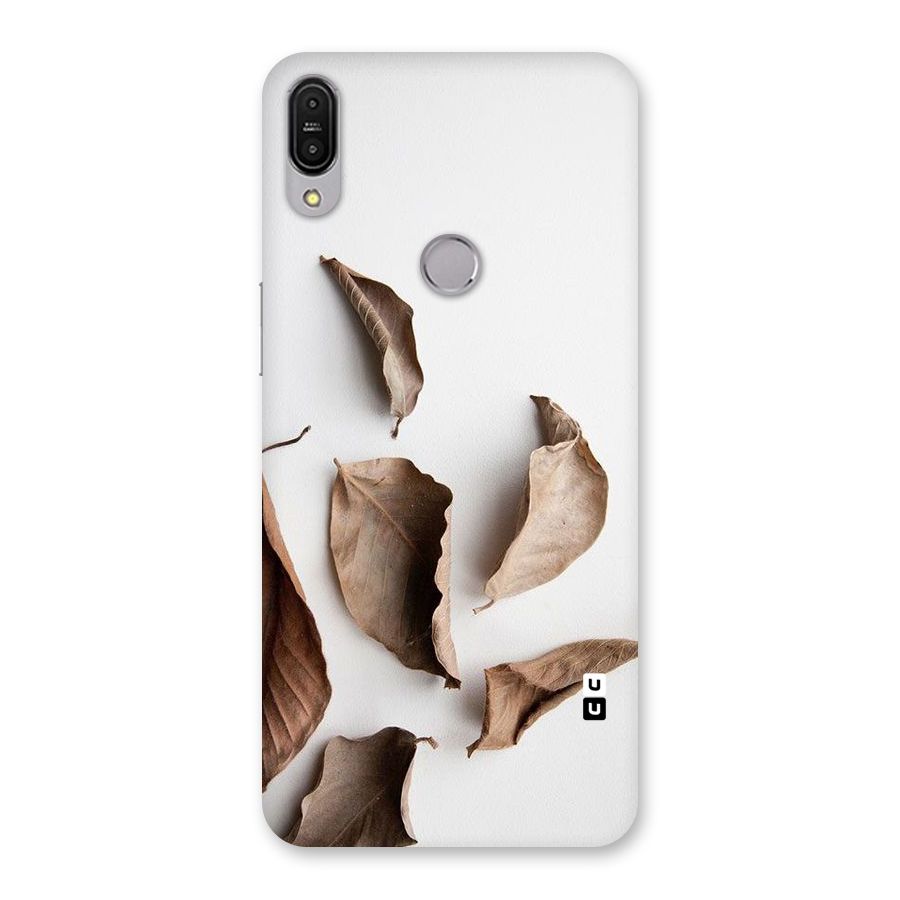 Brown Dusty Leaves Back Case for Zenfone Max Pro M1
