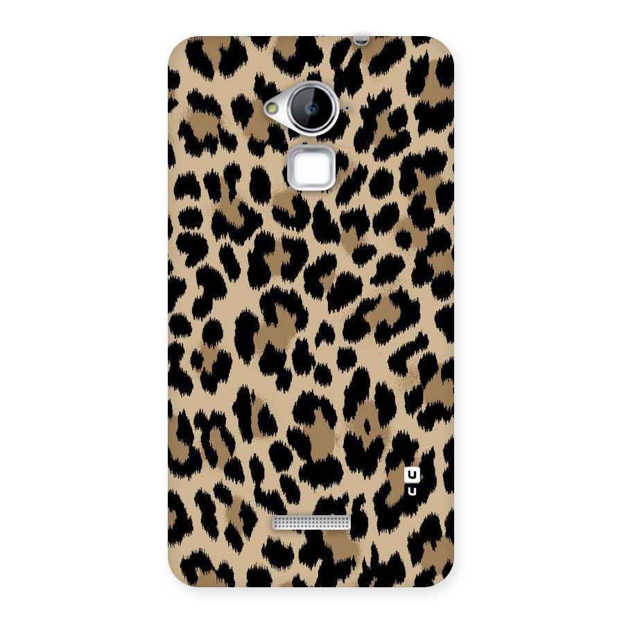 Brown Leapord Print Back Case for Coolpad Note 3