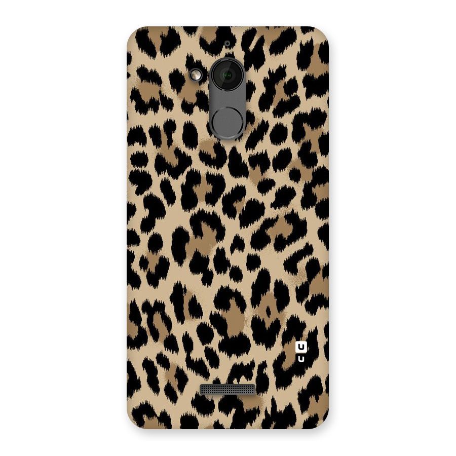 Brown Leapord Print Back Case for Coolpad Note 5