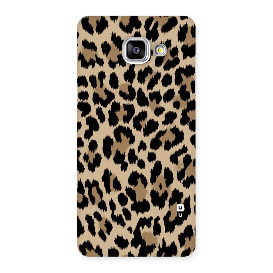 Brown Leapord Print Back Case for Galaxy A5 2016