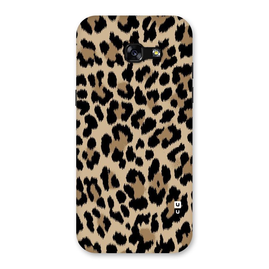 Brown Leapord Print Back Case for Galaxy A5 2017