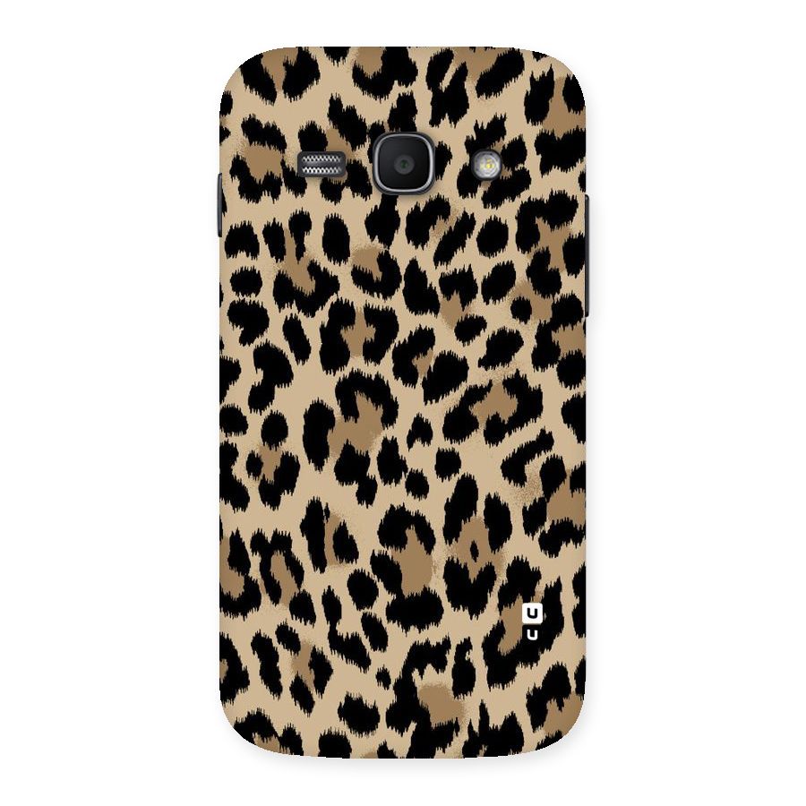 Brown Leapord Print Back Case for Galaxy Ace 3