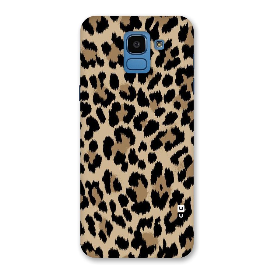 Brown Leapord Print Back Case for Galaxy On6