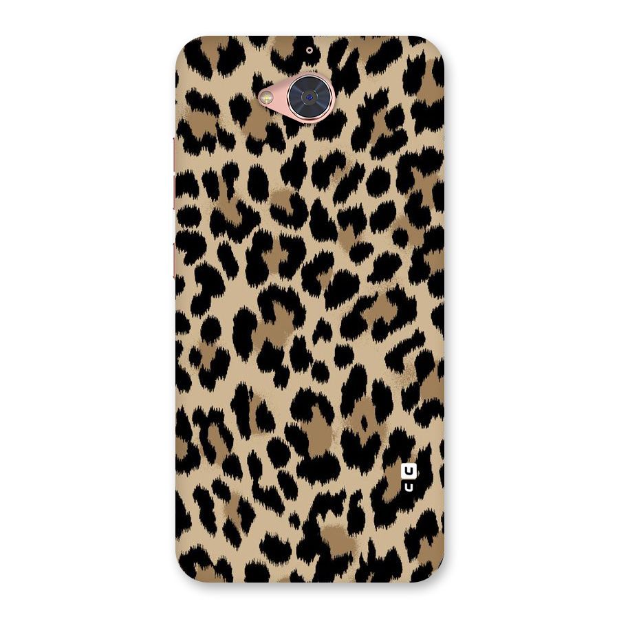 Brown Leapord Print Back Case for Gionee S6 Pro